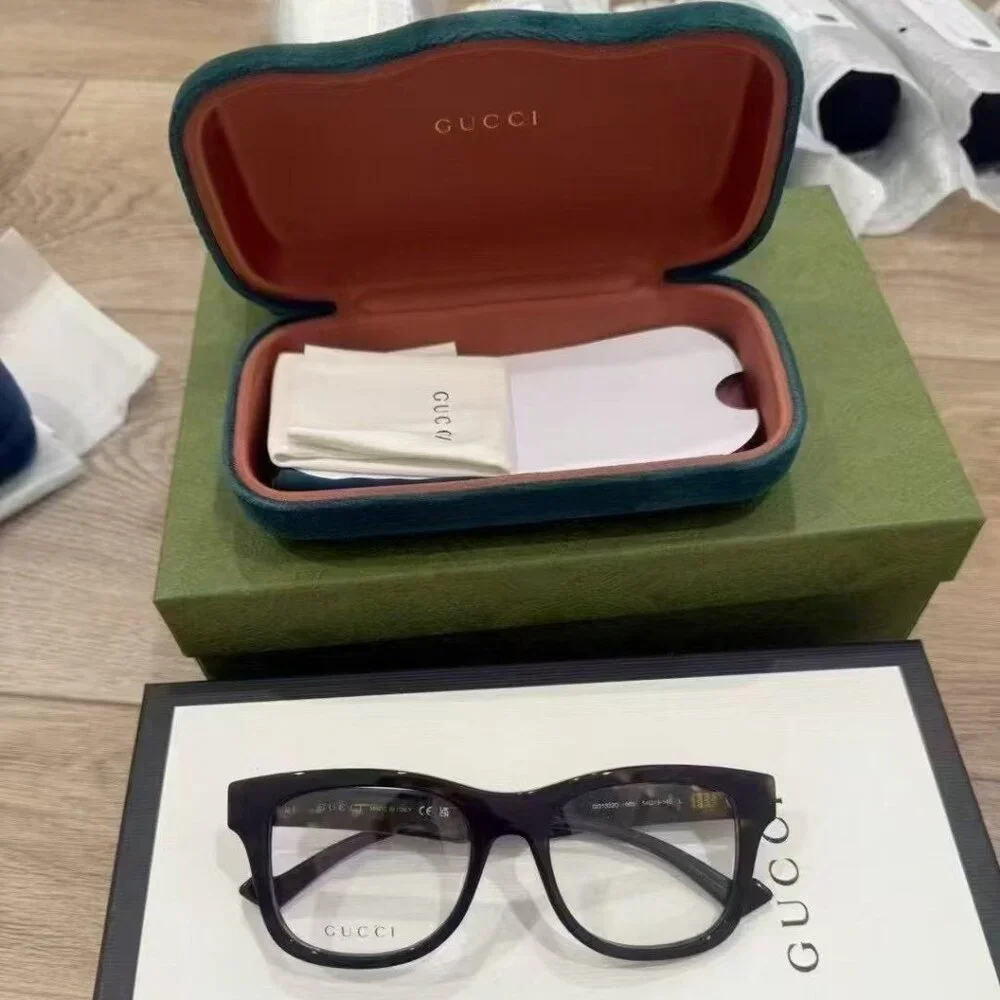 NIB Authentic Gucci Black Eyeglasses UNISEX